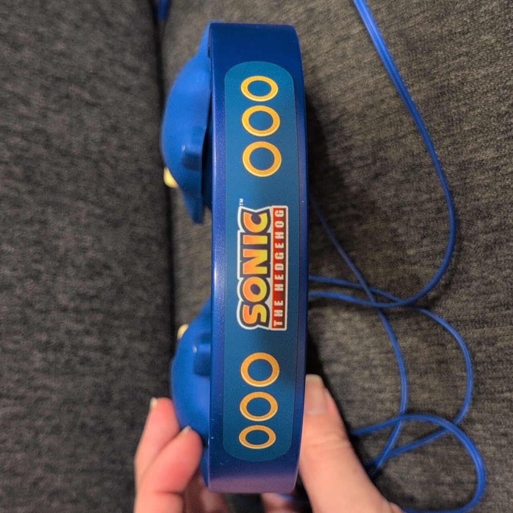 Sonic The Hedgehog Headphones With Jack, NEW - Picture 8 of 9
